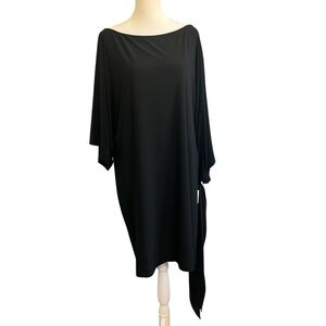 ABI FERRIN Nikki 5 Way Convertible Jersey Knit Dress Black Size Medium FLAW